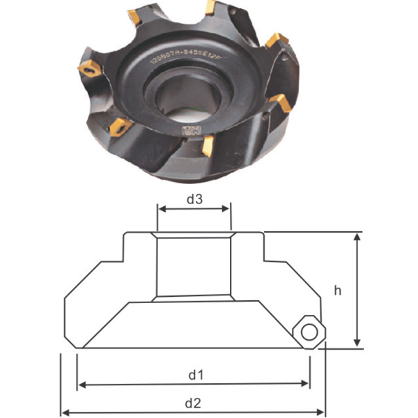 SET FACE MILLING CUTTER