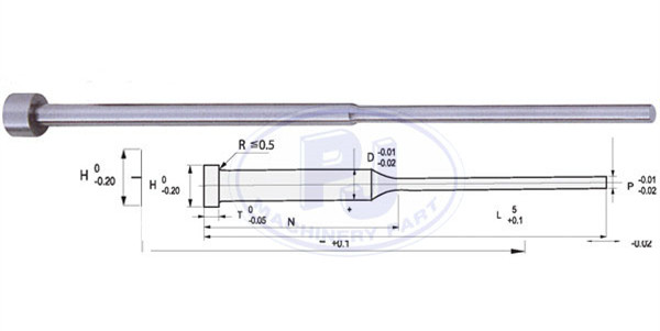 SKD-61 STEPPED EJECTOR PIN